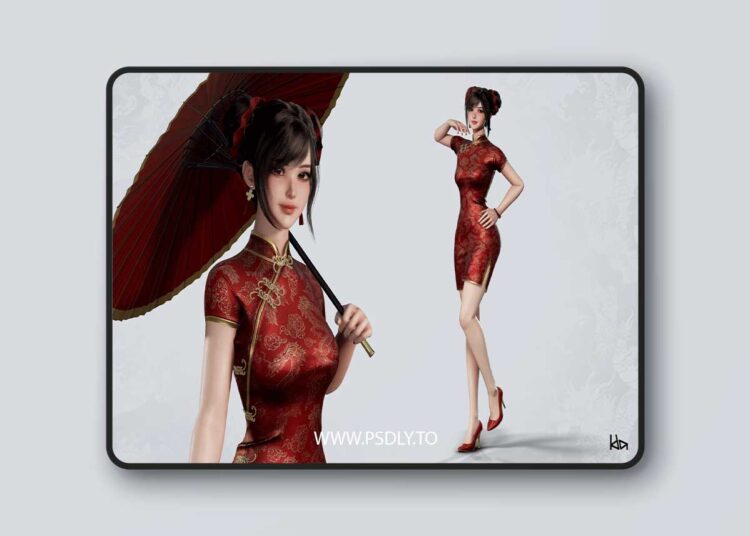 Jua Lee - Girl in Cheongsam Qipao Dress (4.27 and 5.0 – 5.6) 1 Jua Lee - Girl in Cheongsam Qipao Dress (4.27 and 5.0 – 5.6)