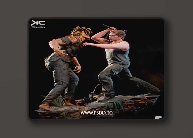 KCStudio – Abby – Last of Us – 3D Print Model STL 1 KCStudio – Abby – Last of Us – 3D Print Model STL