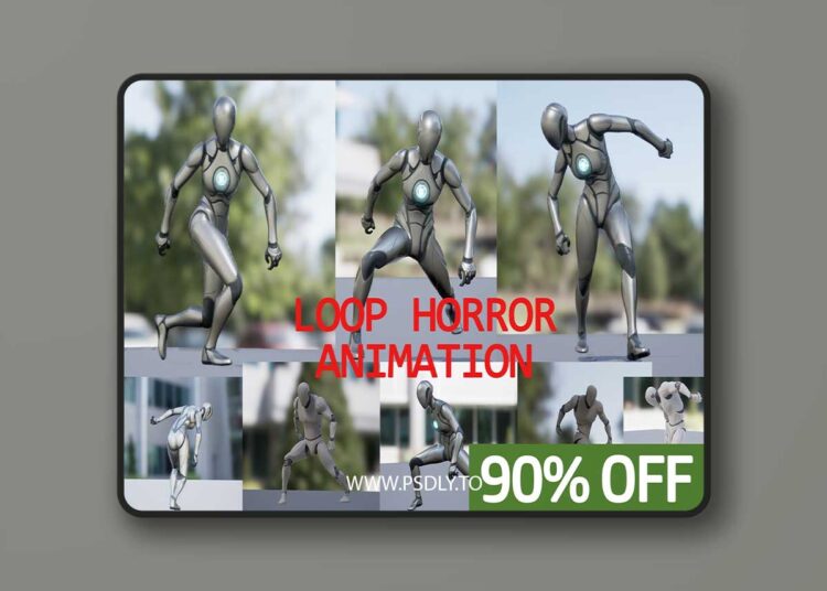 Loop Horror Animations (4.18 – 4.27 and 5.0 – 5.6) for Unreal Engine 1 Loop Horror Animations (4.18 – 4.27 and 5.0 – 5.6)