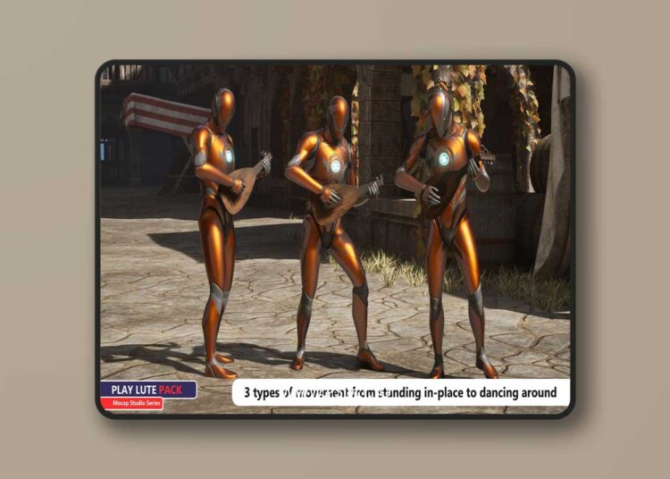 MC Play Lute Animation Pack (5.0 – 5.6) for Unreal Engine 1 MC Play Lute Animation Pack (5.0 – 5.6)