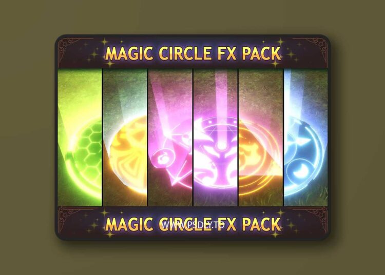 Magic Circle Fx Pack v1.0.2 for Unreal Engine 1 Magic Circle Fx Pack v1.0.2