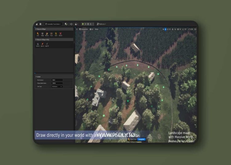 Massive | Village - Procedural villages, farms and ruins with PCG (5.4 – 5.6) 1 Massive | Village - Procedural villages, farms and ruins with PCG (5.4 – 5.6)