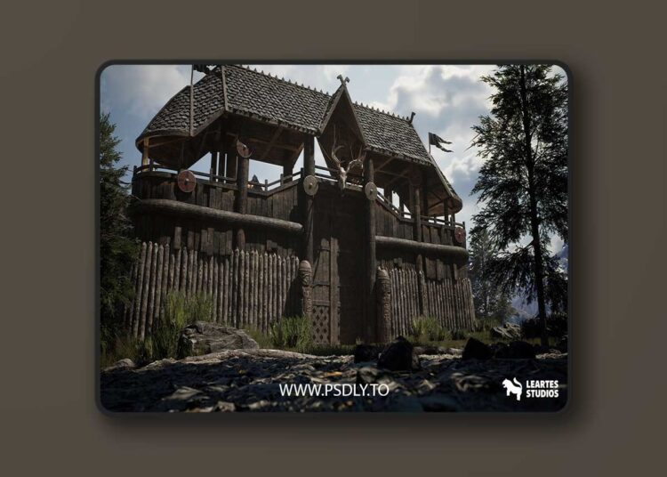Medieval Nordic / Viking Castle Environment (5.3 - 5.6) 1 Medieval Nordic / Viking Castle Environment (5.3 - 5.6)