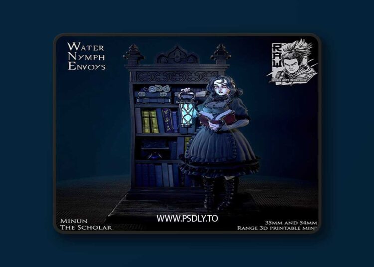 Minun The Scholar – 3D Print 1 Minun The Scholar – 3D Print