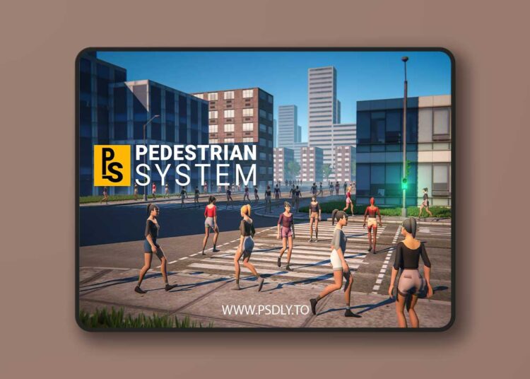 Mobile Pedestrian System v1.1.7 for Unreal Engine 1 Mobile Pedestrian System v1.1.7