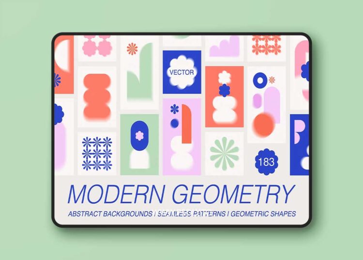 CreativeMarket - Modern Geometry Prints & Patterns 91806069 1 Modern Geometry Prints & Patterns