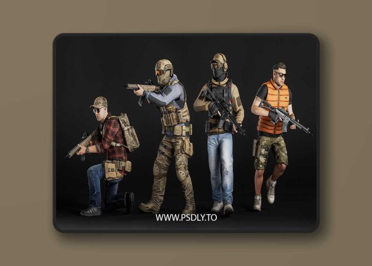 Modular Casual Military Soldier (5.0 – 5.6) 1 Modular Casual Military Soldier (5.0 – 5.6)