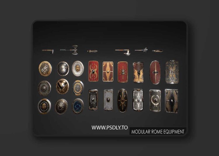 Modular Rome Equipment (4.27, 5.0 - 5.4) for Unreal Engine 1 Modular Rome Equipment (4.27, 5.0 - 5.4)