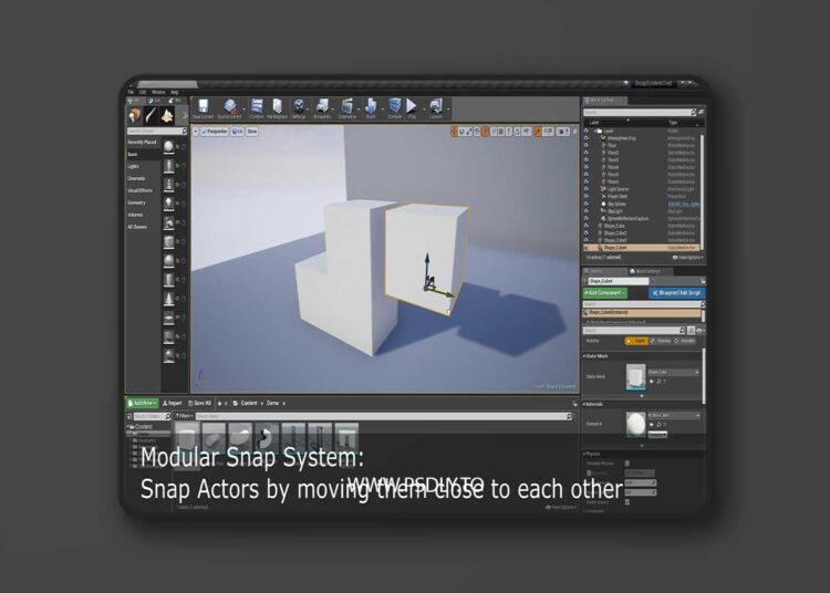 Modular Snap System v1.5.3 (5.8-5.5) for Unreal Engine 1 Modular Snap System v1.5.3 (5.6)