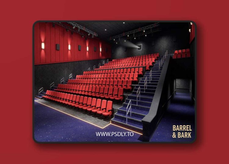 Movie Theater Scene with Foyer (5.0 – 5.6) 1 Movie Theater Scene with Foyer (5.0 – 5.6)