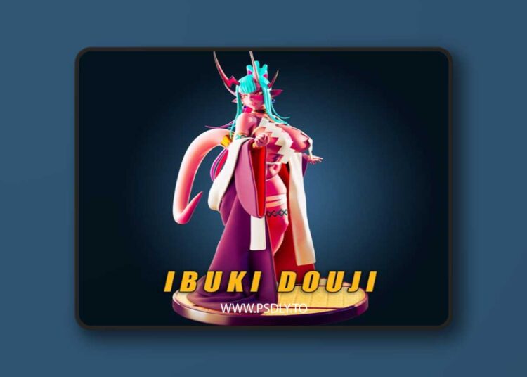 Officer Rhu – Ibuki Douji FGO – 3D Print Model 1 Officer Rhu – Ibuki Douji FGO – 3D Print Model