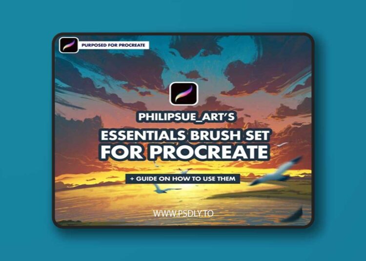 Philipsue Art’s Essential Brush Set For Procreate 1 Philipsue Art’s Essential Brush Set For Procreate