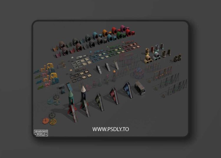 Playground Props Pack (5.2+) for Unreal Engine 1 Playground Props Pack (5.2+)