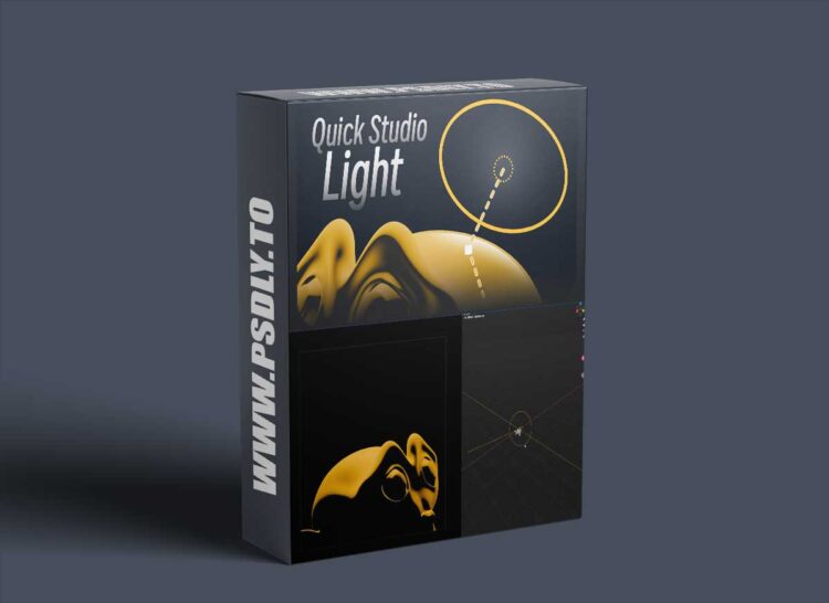 Quick Studio Light v1.1.9 for Blender 1 Quick Studio Light