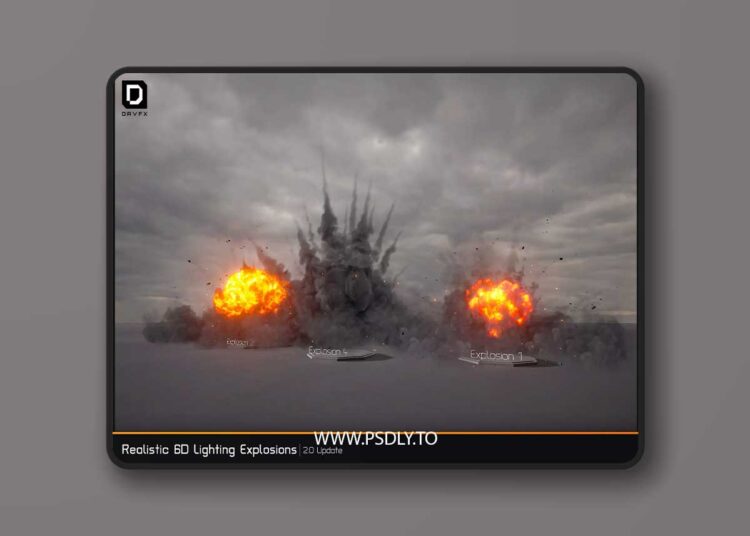 Realistic 6D Lighting Explosions Pack v2.1.0 1 Realistic 6D Lighting Explosions Pack v2.1.0