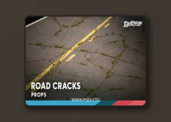 Road Cracks VOL. (Low Poly) [5.1 – 5.6]