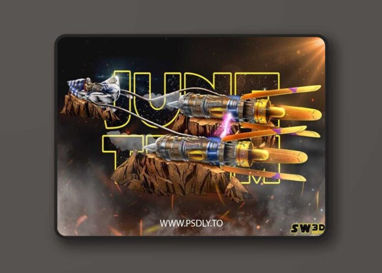SW3D – Anakin Race Pod Sculpture – 3D Print Model STL 1 SW3D – Anakin Race Pod Sculpture – 3D Print Model STL
