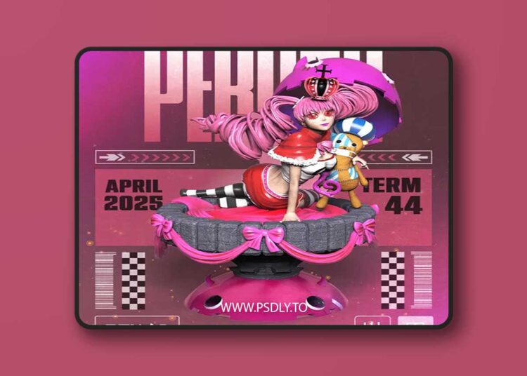 Sekai – Perona – One Piece Statue and Bust 3D Print 1 Sekai – Perona – One Piece Statue and Bust 3D Print