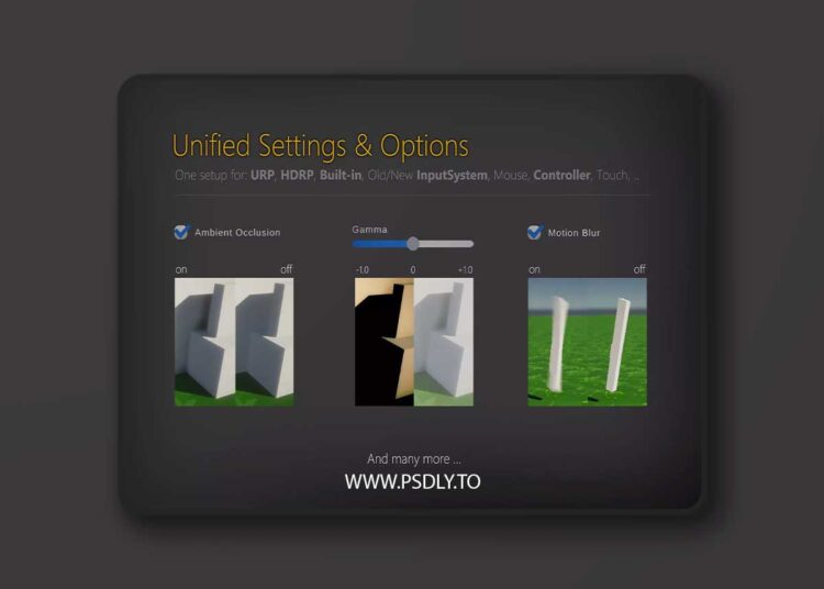 Settings Game Options - Unified Menu v1.55 1 Settings Game Options - Unified Menu v1.55