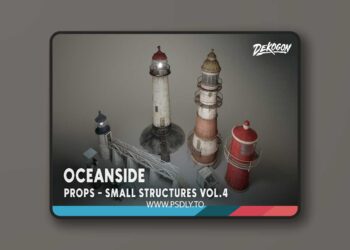 Small Structures VOL.4 - Oceanside [ Low Poly ] (5.3 – 5.6)