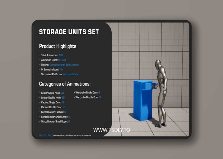 Storage Units Set (5.0 – 5.6) for Unreal Engine 1 Storage Units Set (5.0 – 5.6)