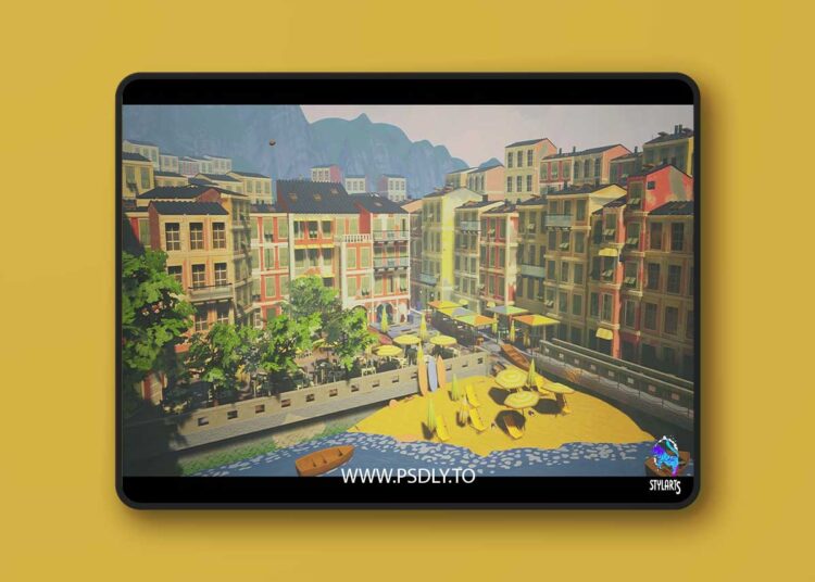 Stylized Tuscany Seaside City ( Stylized Tuscany City City Town Town Tuscany ) 1 Stylized Tuscany Seaside City ( Stylized Tuscany City City Town Town Tuscany )