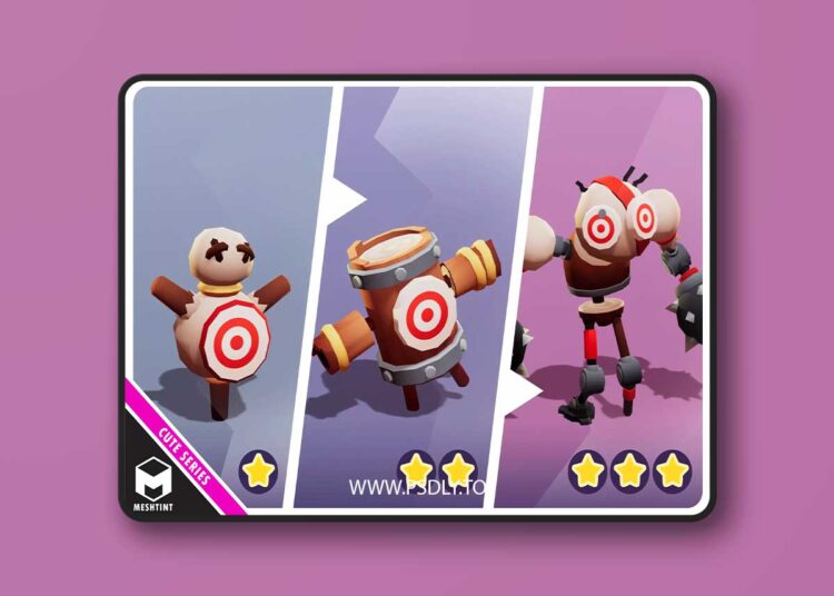 Target Training Dummy Evolution Pack Cute Series v1.0 1 Target Training Dummy Evolution Pack Cute Series v1.0