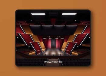 Theater Hall Environment ( Theater Concert Cinema Hall Exhibition Meeting 3d )