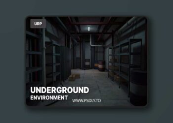 Underground - Modular Abandoned Basement & Bunker Environment URP v1.0