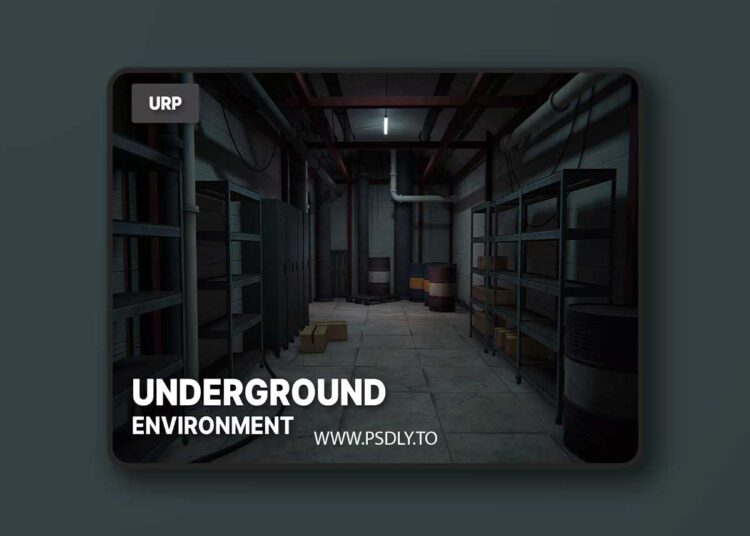 Underground - Modular Abandoned Basement & Bunker Environment URP v1.0 1 Underground - Modular Abandoned Basement & Bunker Environment URP v1.0