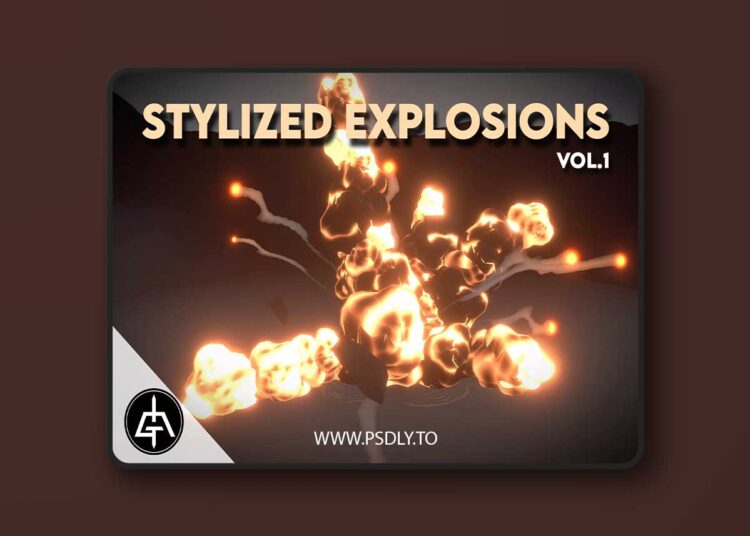 Unique Stylized Explosions - Vol. 1 v1.1 1 Unique Stylized Explosions - Vol. 1 v1.1