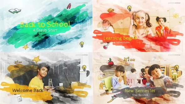 Videohive - Back to School Opener - 59268458 1 Videohive - Back to School Opener - 59268458