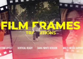 Videohive - Film Frames Transitions - 59252701
