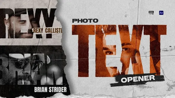 Videohive - Photo Text Openers - 59371147 1 Videohive - Photo Text Openers - 59371147