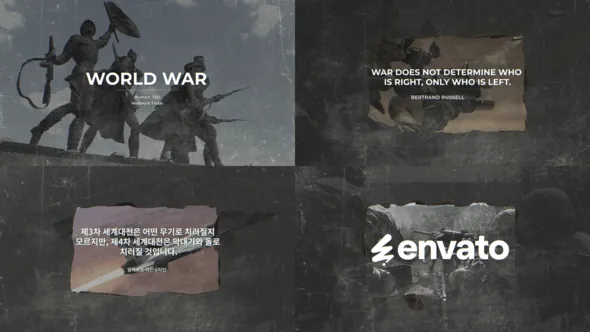Videohive - World War Quotes for After Effects - 59414700 1 Videohive - World War Quotes for After Effects - 59414700