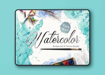 Watercolor Background & Textures 2433654