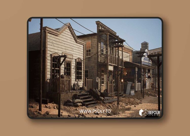 Western Desert Town w/ Construction Tool (5.0 – 5.7) 1 Western Desert Town w/ Construction Tool (5.0 – 5.6)