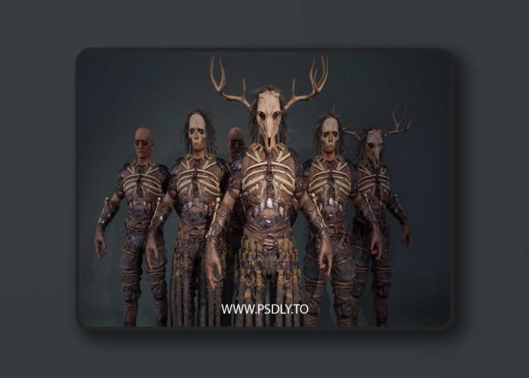 Wild Tribe warriors (4.27+) for Unreal Engine 1 Wild Tribe warriors (4.27+)
