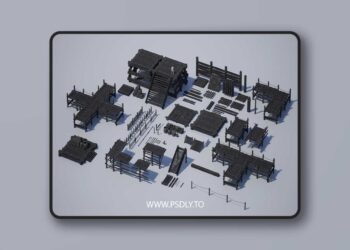 Wooden props environment pack (5.5)