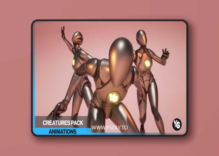 60 Creatures Mocap Animations (4.25 – 4.27 and 5.0 – 5.4) for Unreal Engine 1 60 Creatures Mocap Animations (4.25 – 4.27 and 5.0 – 5.4)
