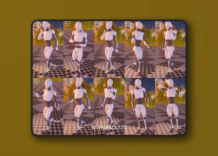 Basic Standing animation package v1.0 1 Basic Standing animation package v1.0
