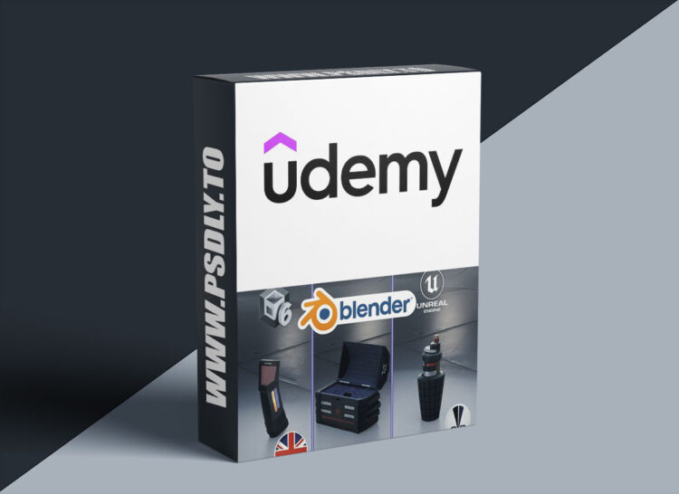 Udemy – Blender 3D – Create Props and Assets for Games Step by Step 1 Blender 3D – Create Props and Assets for Games Step by Step