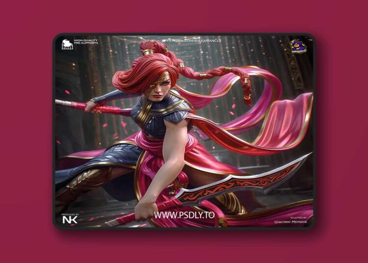 Bulkamancer Sculpts – Katarina (League of Legends) – 3D Print Model STL 1 Bulkamancer Sculpts – Katarina (League of Legends) – 3D Print Model STL