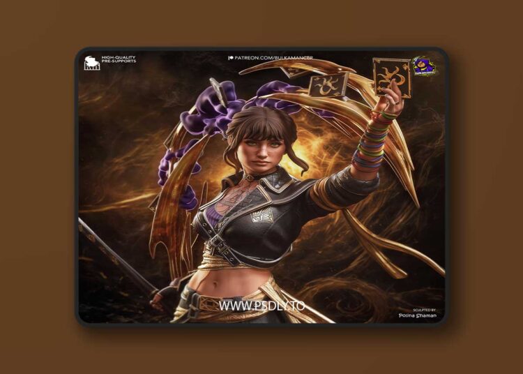 Bulkamancer Sculpts – Sciel – Expedition 33 – 3D Print Model STL 1 Bulkamancer Sculpts – Sciel – Expedition 33 – 3D Print Model STL