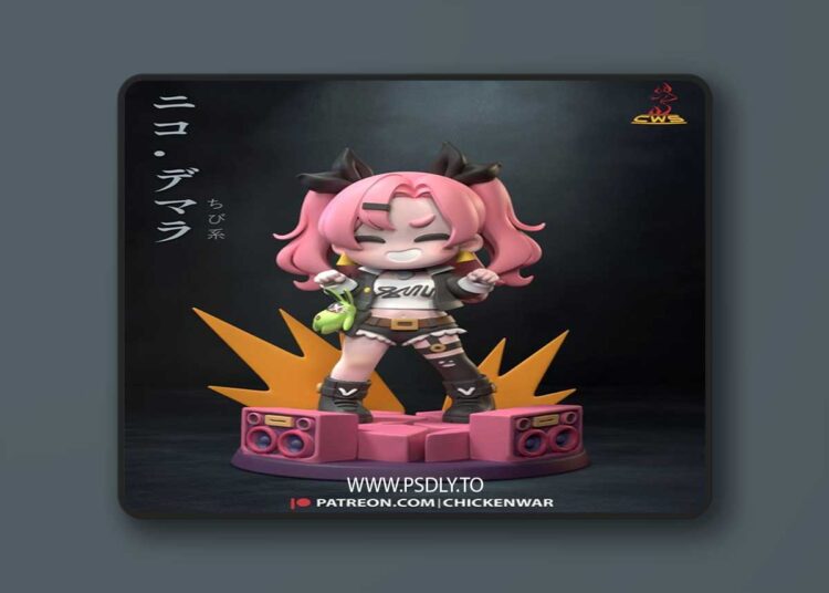 CW Studio – Chibi Nicole Demara – Zenless Zone Zero – 3D Print Model STL 1 CW Studio – Chibi Nicole Demara – Zenless Zone Zero – 3D Print Model STL