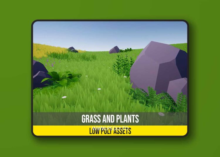 Cartoon Grass and Plants v1.01 for Unreal Engine 1 Cartoon Grass and Plants v1.01