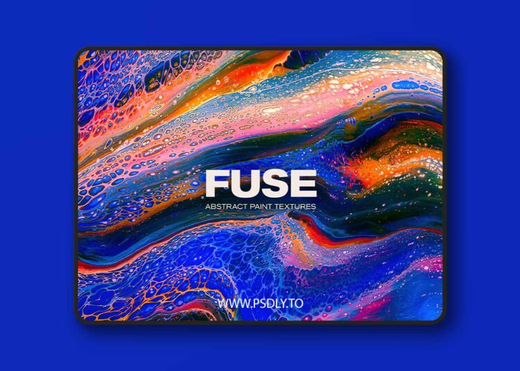 Chromasupply - Fuse: Abstract Paint Textures 1 Chromasupply - Fuse: Abstract Paint Textures