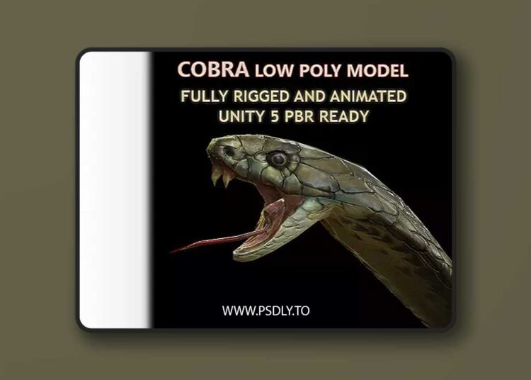 Cobra Rigged, Animated and Textured v2.0 1 Cobra Rigged, Animated and Textured v2.0