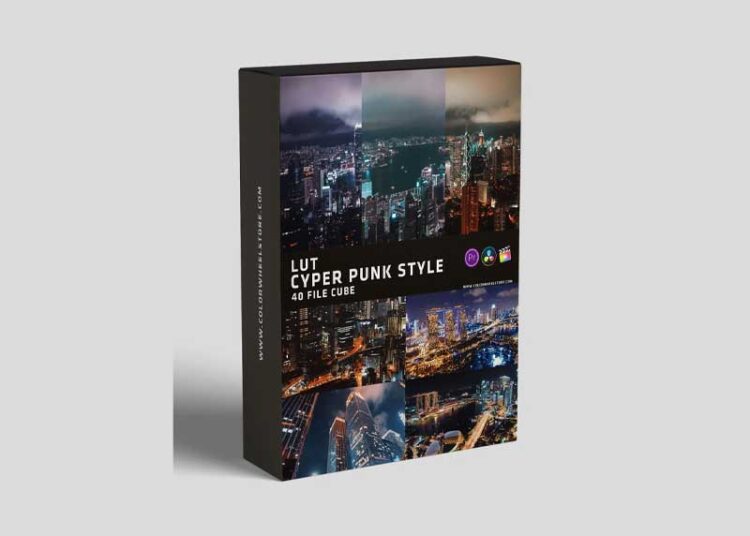 ColorWheel Store - Lut Cyper Punk Style 1 ColorWheel Store - Lut Cyper Punk Style