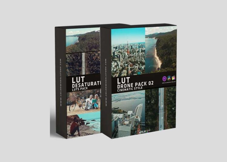 Colorwheelstore - DRONE LUT BUNDLE 1 Colorwheelstore - DRONE LUT BUNDLE